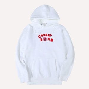 Tyler The Creator Cherry Bomb White Hoodie