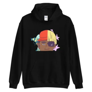Tyler The Creator Face Print Hoodie