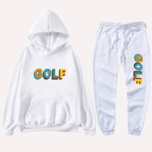 White Tyler Creator GOLF Wang Tracksuit