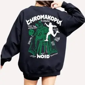 Chromakopia Hoodie Official Limited Edition CHR028 – Tyler The Creator streetwear hoodie in black color