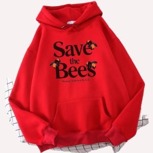 Save The Bees Red Hoodie – Tyler Merch | Official Hoodie