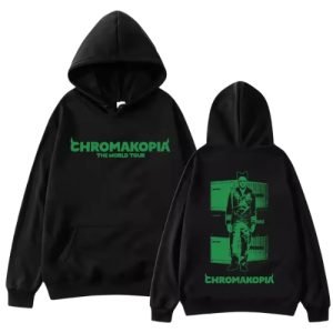 The Tour World X Chromakopia Black Hoodie